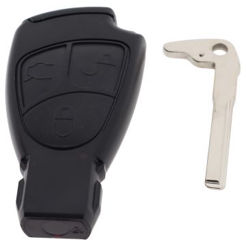 Mercedes Smart Key med 3 knappar och elektronik - NEC Chip - 625EB471  Image