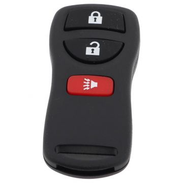 Nissan 2-knapps fjärrkontroll med panikknapp och elektronik  Image