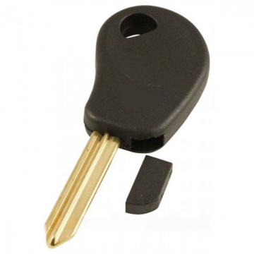 Citroën tändningsnyckel - nyckelblad korsformad med transponder (T5) Image
