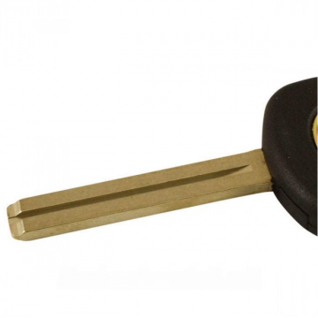 Lexus tändningsnyckel med transponder (4D60) - nyckelblad rakt med skåra i mitten (+/-48mm) Image
