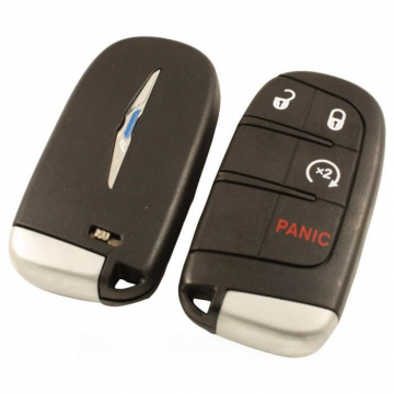 Chrysler 3-knapps smart nyckelhus med panikknapp Image