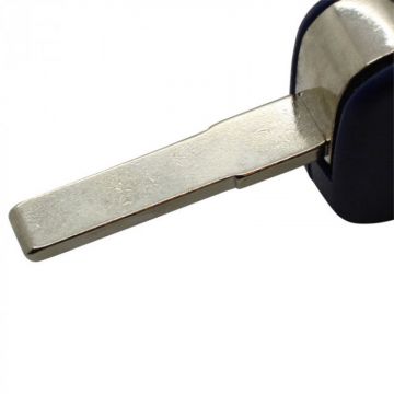 Fiat 2-knapps viknyckel blå - nyckelblad rakt (modell 2) Image