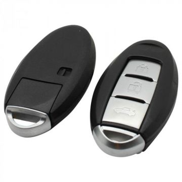 Infiniti 3-button Smart Key med nyckelblad Image