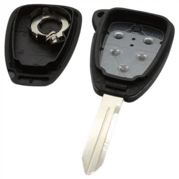 Chrysler 2-knapps nyckelhus - nyckelbladets spets (modell 2) Image