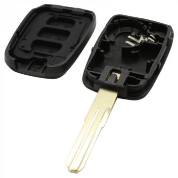 Renault 3-knapps nyckelhus - nyckelbladets spets (modell 2) Image