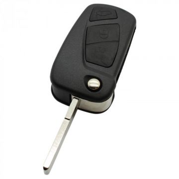 Ford 3-knapps vikbar nyckel - nyckelblad rakt Image