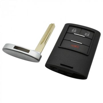 Cadillac 2-knapps Smart Key med panikknapp - nyckelbladets spets Image
