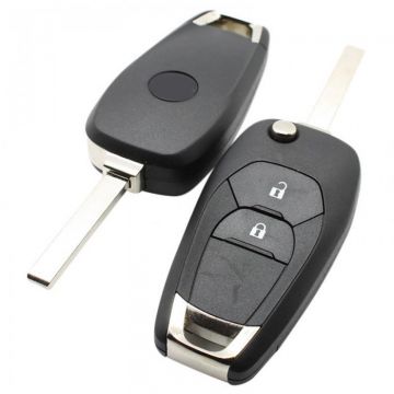 Chevrolet 2-knapps vikbar nyckel - nyckelblad rakt Image