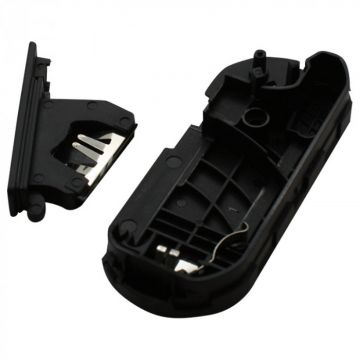 Fiat 3-knapps viknyckel mörkblå - nyckelblad rak Image