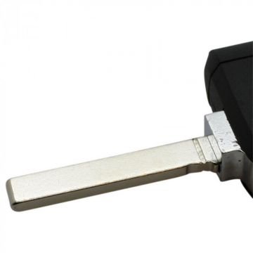 Volkswagen 3-knapps vikbar nyckel - nyckelblad rak HU162T Image
