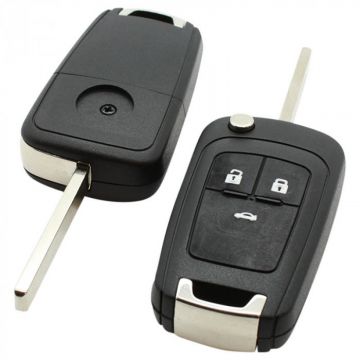 Chevrolet 3-knapps viknyckel - nyckelblad rakt (modell 2) Image