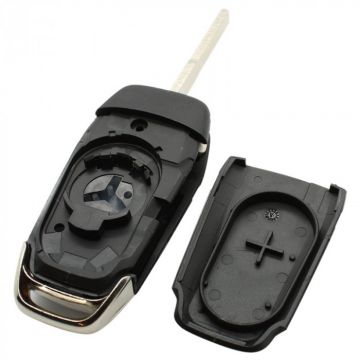 Ford 3-knapps vikbar nyckel - nyckelblad rakt (modell 4) Image