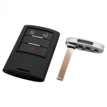 Cadillac 2-knapps smart nyckelhus med panikknapp (modell 2) Image