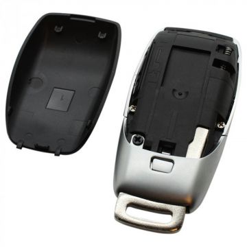 Mercedes Smart Key-hus med 3 knappar (svart) Image