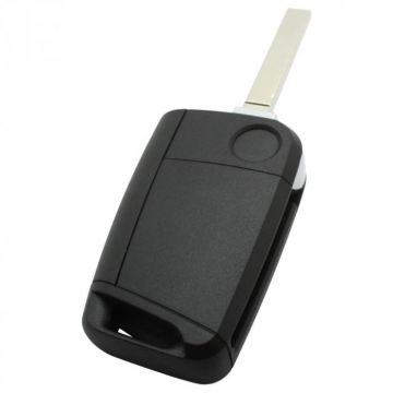 Volkswagen 3-knapps viknyckel - nyckelblad rak HU162T (modell 3) Image