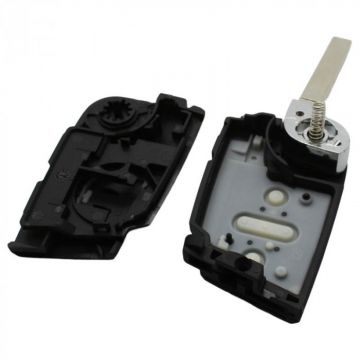 Volkswagen 3-knapps viknyckel - nyckelblad rak HU162T (modell 3) Image