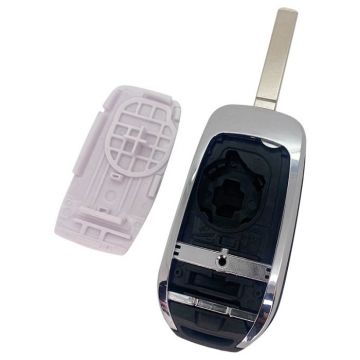 Renault vikbar nyckel med 3 knappar - rak nyckelklinga (modell 2) Image