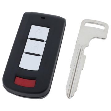 Mitsubishi 2-knapps Smart Key-hus med panikknapp Image