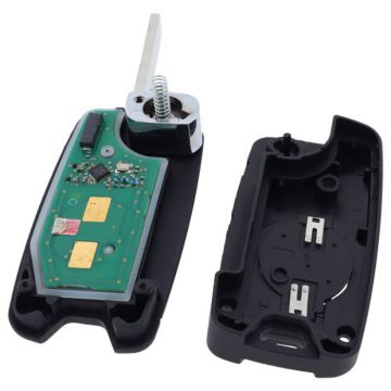 Jeep Fällbar nyckel med 4 knappar och elektronik - 4A HITAG AES Image