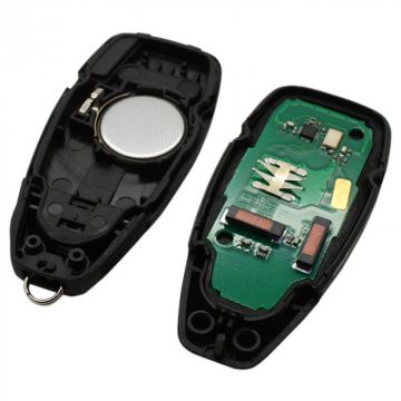 Ford 3-knapps smart nyckel med elektronik 433MHZ - 4D63 transponder Image