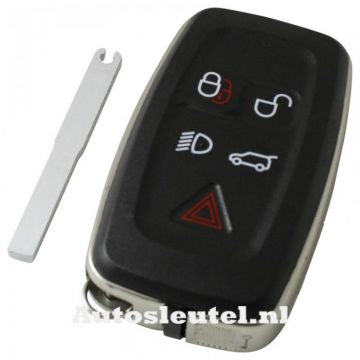 Land Rover 5-knapps smart nyckel med elektronik 434MHZ för bland annat Range Rover - Freelander - Discovery 4 Image