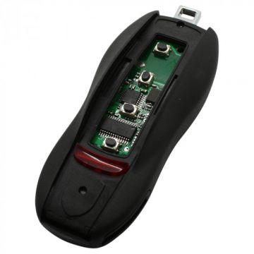 Porsche 4-knapps smart nyckel med elektronik 434MHZ - PCF7945 transponder Image