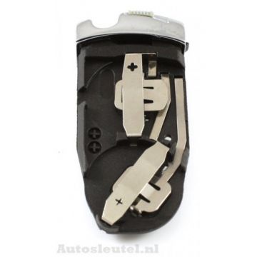 Mercedes 3-knapps smart nyckelhus med elektronik 433MHZ (modell 2) Image