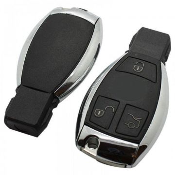 Mercedes 3-knapps smart nyckelhus med elektronik 315MHZ - 433MHZ Image