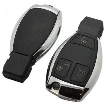 Mercedes 3-knapps smart nyckelhus med elektronik 433MHZ (modell 2) Image