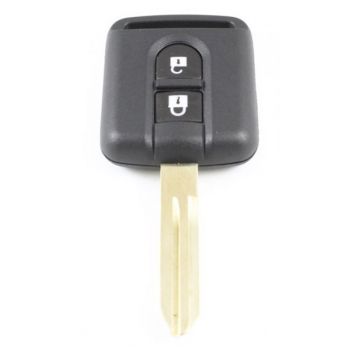 Nyckelhus för Nissan med 2 knappar - nyckelpunkt med elektronik 433MHZ - 7946 transponder Image