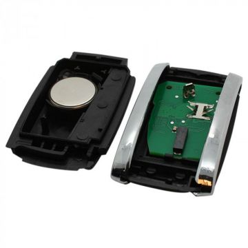 Jaguar 5-knapps smart nyckelhus med elektronik 433MHZ - PCF7953A transponder Image