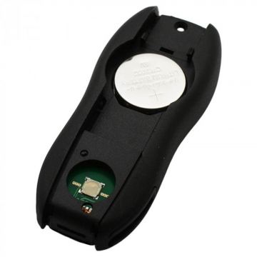 Porsche 3-knapps smart nyckel med elektronik 434MHZ - PCF7953 transponder Image