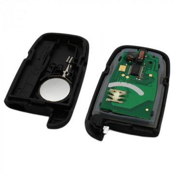 Kia 3-knapps smart nyckelhus med elektronik 434MHZ - PCF7952 - ID46-transponder Image