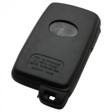 Toyota 2-knapps smart nyckel med elektronik 433MHZ - ID47 transponder - FSK F433-kort - Toyota Carolla Image