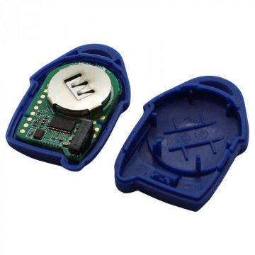 Ford 3-knapps nyckelhus - nyckelblad rund med elektronik 434MHZ - 4D63 transponder - lämplig för Ford Transit (modell 2) ( P/N: 6C1T15K601AG - 1721051) Image