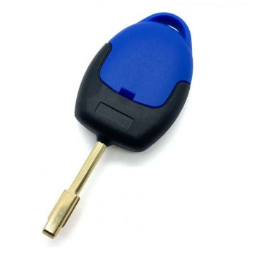Ford 3-knapps nyckelhus - nyckelblad rund med elektronik 434MHZ - 4D63 transponder - lämplig för Ford Transit (modell 2) ( P/N: 6C1T15K601AG - 1721051) Image