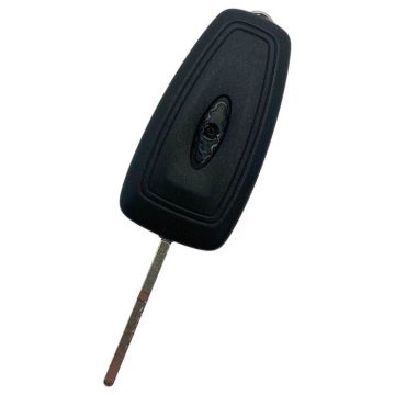 Ford 3-knapps vikbar nyckel - nyckelblad rak med elektronik 434MHZ - Hitag Pro - 49 Chip - GK2T-15K601-AA - A2C94379402 lämplig för Ford Transit (OEM) Image