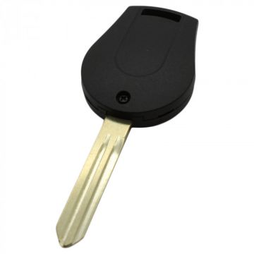Nyckelhus för Nissan med 2 knappar - nyckelblad med elektronik 433MHZ - ID46-transponder Image