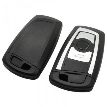 BMW 3-knapps smart nyckelhus med elektronik 315MHZ - PCF7953 PC1800-transponder Image