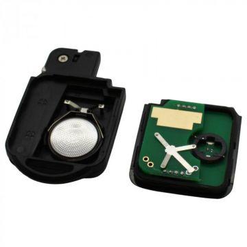 Nissan 2-knapps smart nyckelhus med elektronik 433MHZ - PCF7936 - HITAG2 - ID46-transponder Image