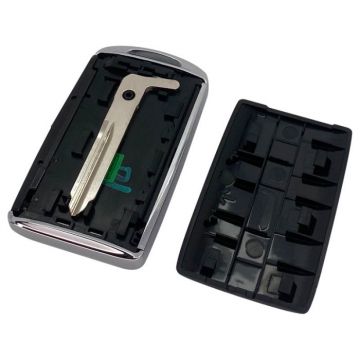 Mazda 3-knapps Smart Key-hus med elektronik 433MHZ - 128 Bit AES Crypto 3D-transponder Image