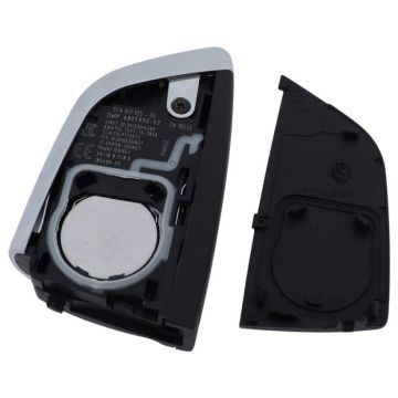 BMW 4-knapps smart nyckelhus med elektronik 433MHZ - PCF7945 - PCF7945P transponder Image