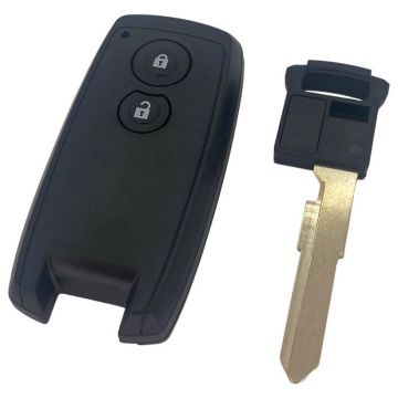 Suzuki 2-knapps smart nyckelhus med elektronik 433MHZ - PCF7945 - ID46-transponder Image