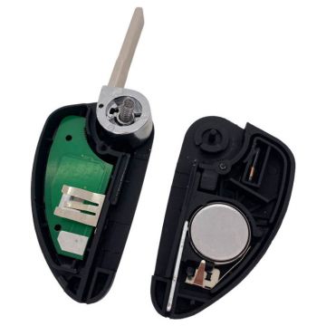 Alfa Romeo Viknyckel med 2 knappar och elektronik - ID48 - SIP22 - 71717882 71736346 71736347 Image