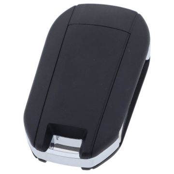 Citroën 3-knapps vikbar nyckel med elektronik - HITAG AES - 4A CHIP- HU83 Image