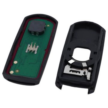 Mazda 3-knapps Smart Key med elektronik - ID49 Hitag Pro - MAZ24R - 2011DJ5486 - modell SKE13E-01 Image