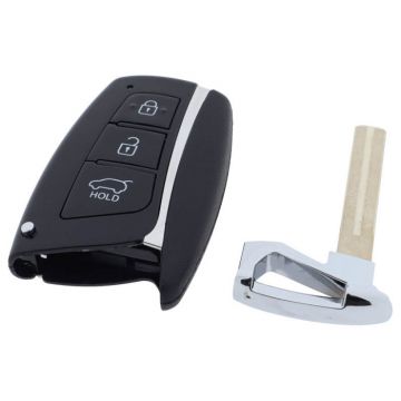 Hyundai 3-knapps Smart Key med elektronik - PCF7945 / 7953 - KIA7 Image