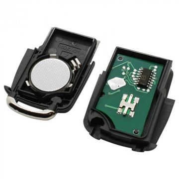 Volkswagen 3-knapps vikbar nyckel med elektronik - 1J0959753AH - 1KO959753G - 1J0959753DA Image