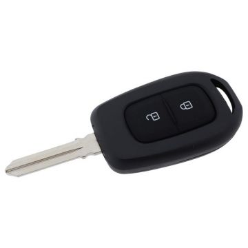Renault nyckelhus med 2 knappar och elektronik - PCF7961M - HU179 Image