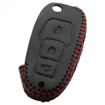 Ford 3-knapps vikbart nyckelskydd - svart Image